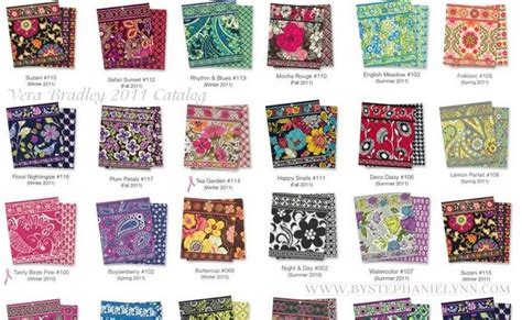 vera bradley purse patterns identifier.